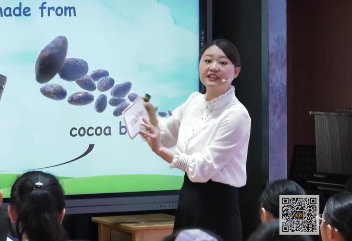 李倫輝，閱讀課《The Chinese Chocolate》，五年級(jí)，自編文本