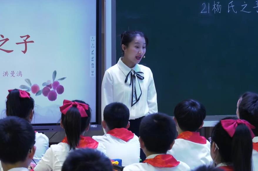 洪曼漓，《楊氏之子》，五年級下冊，第八單位