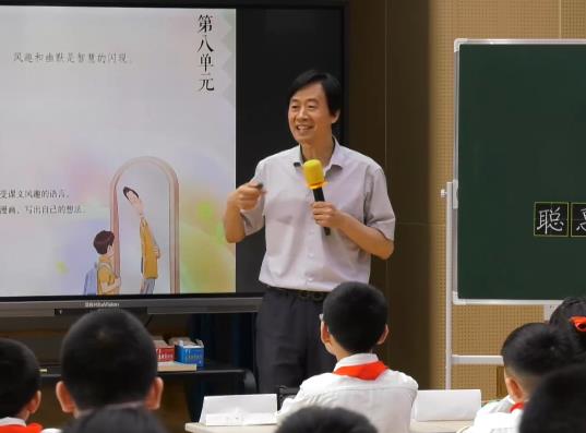 熊開(kāi)明，《楊氏之子》，五年級(jí)下冊(cè)，第八單元